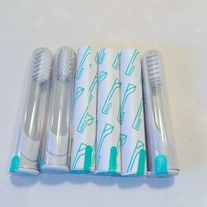 6 quip toothbrush replacement heads